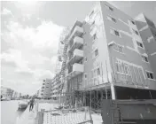  ?? ALEXIA FODERE For the Miami Herald | April ?? Bayview 60 Homes, a five-story apartment building in North Miami Beach, was evacuated last month after an engineer said its concrete slabs were sagging at dangerous levels.