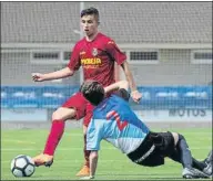  ?? FOTO: G.FRANCO ?? El Junior de Sant Cugat no pudo frenar al Villarreal