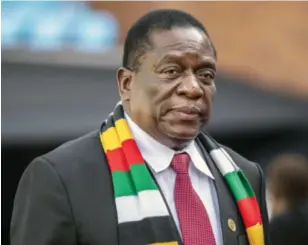  ?? ?? President Mnangagwa