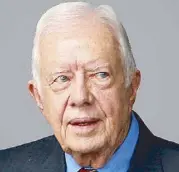  ??  ?? Ex-President Jimmy Carter faced failures and crises with honesty, reinventin­g himself.