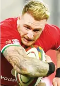  ??  ?? Struggle: Stuart Hogg