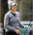  ?? Michael Macor / The Chronicle ?? Julie Inkster thinks this week’s connection­s can help with her Solheim Cup role.