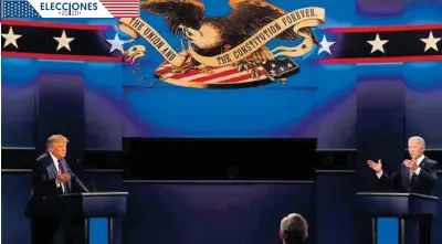  ??  ?? el segundo debate presidenci­al será el jueves 15 de octubre en Miami, Florida.