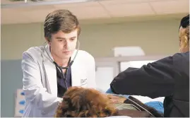  ?? ABC ?? Freddie Highmore in a scene from “The Good Doctor.”