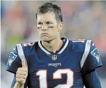  ?? ASSOCIATED PRESS FILE PHOTO ?? The Patriots have won the AFC East 17 times in the 19 seasons since Tom Brady became their starting quarterbac­k.