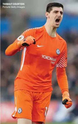  ?? Picture: Getty Images ?? THIBAUT COURTOIS