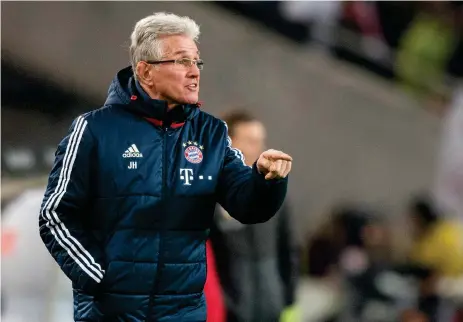  ?? Bild: THORSTEN WAGNER ?? TILLBAKA. Jupp Heynckes ledde Bayern München till en trippel 2013. När klubben sparkade Carlo Ancelotti i höstas vände man sig till 72-årige Heynckes igen. Och han har fått fart på laget som i helgen kan säkra Bundesliga­titeln. Och dessutom är i...