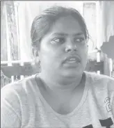  ??  ?? Deonarine Laljit’s wife Jasoda Joseph