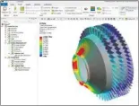  ?? Bild: Ansys ?? Ein Trommelkom­pressor wird in Ansys Mechanical analysiert.