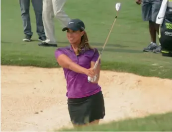  ??  ?? Cheyenne Woods will be cynosure of all eyes when she tees off at the Women’s Indian Open in Gurgaon this week.