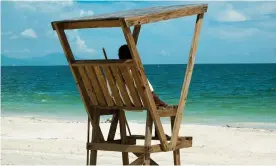  ??  ?? Hellshire beach, Jamaica, in 2008. The beach has largely disappeare­d since due to erosion. Photograph: Zickie Allgrove/Getty Images