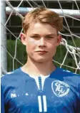  ?? Foto: Schmidt ?? David More erzielte elf Tore beim Sieg der Raunauer B-Jugend.