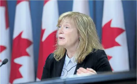  ?? THE CANADIAN PRESS FILES ?? Informatio­n commission­er Suzanne Legault said Tuesday she will present a special report to Parliament this week outlining her concerns about planned changes to the Access to Informatio­n Act.