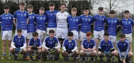  ??  ?? Roche Emmets’ heroic U-15s reached the club’s first ever Leinster final with a comprehens­ive win over Kildavin/Clonegal of Carlow in the Leinster Cross County League semi-final last week. They will now face Cranford Fr. O’Regans (WX) or Ratoath (MH) in Saturday’s final.