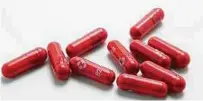  ?? EFE ?? Merck ya solicitó la aprobación para uso de emergencia, ante la FDA, del medicament­o en pastillas para tratar el covid-19.