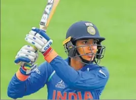  ?? GETTY IMAGES ?? Smriti Mandhana collected her second ODI century against West Indies.