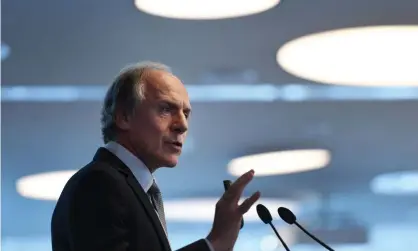  ?? Photograph: Dean Lewins/AAP ?? Australia’s chief scientist, Alan Finkel, says he does not care whether coal remains part of the energy mix, as long as emissions keep heading down.