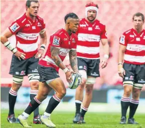  ?? Photo Icon Sport ?? Les Lions ont marqué les esprits. Après un départ poussif, les partenaire­s d’Elton Jantjies ont fini par prendre la mesure de Waratahs dépassés.