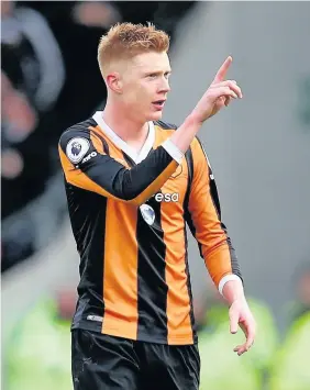  ??  ?? > Hull City’s midfield kingpin Sam Clucas is the latest player to be linked with a move to Swansea City