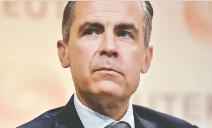  ?? BEN STANSALL/AFP/GETTY IMAGES ?? There’s no shame in being eclipsed by Mark Carney, writes Kevin Carmichael about the fact that the well-regarded former Bank of Canada governor, pictured, is now advising the PM on an economic recovery plan — the purview of Finance Minister Bill Morneau.