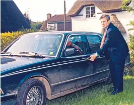  ?? ?? Graham-moon with his BMW: ‘I’ve always been a womaniser… Nothing’s going to change me’