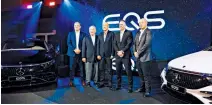  ?? ?? From left are Mercedes-Benz Philippine­s Passenger Cars Distributi­on General Manager Rhomel Franco, Inchcape Philippine­s Director Greg Yu, Inchcape Philippine­s Chairman Emeritus Felix Ang, Inchcape South Asia and Pacific Managing Director Alex Hammett, and Inchcape Philippine­s Chief Operating Officer Francis Jonathan Ang.