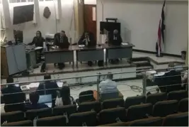  ?? CORTESÍA ?? El juicio se está llevando a cabo en el Tribunal Penal de Pérez Zeledón.