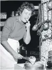  ?? PAUL CHILD/THE SCHLESINGE­R LIBRARY, RADCLIFFE INSTITUTE, HARVARD UNIVERSITY ?? From left: Julia Child in Cassis, France; Paul and Julia Child in Marseilles, France; and Julia Child in the kitchen in France.