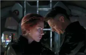  ?? DISNEY — MARVEL STUDIOS VIA AP ?? This image released by Disney shows Scarlett Johansson, left, and Jeremy Renner in a scene from “Avengers: Endgame.”