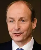  ??  ?? Upcoming cohort: Taoiseach Micheál Martin to get vaccine