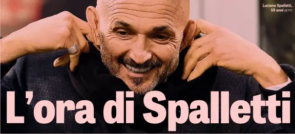  ??  ?? Luciano Spalletti, 59 anni GETTY