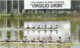  ??  ?? La XXXI Regata Internacio­nal Club España que se hizo en la Pista Olímpica