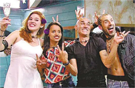  ?? DIVULGAÇÃO/TV GLOBO ?? Ana Clara, Gleici, Ayrton e Kaysar estão na final do ‘Big Brother Brasil 18’, em uma das mais acirradas disputas da história do reality