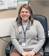  ?? ?? Shannon Murphy is one of many NPS across Atlantic Canada who play a valuable role in the health care system, working alongside other health profession­als to ensure patients get the highest possible care they need.