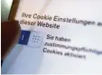  ?? Foto: dpa ?? Nicht zwingend böse: Cookies sorgen für mehr Komfort.