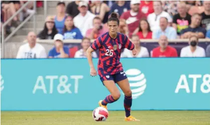  ?? Photograph: Brad Smith/ISI Photos/Getty Images ?? Carson Pickett was named in the NWSL’s Best XI for June.