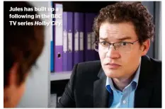  ??  ?? Jules has built up a following in the BBC TV series Holby City.