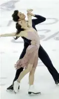  ??  ?? MARSEILLE: In this Dec. 10, 2016, file photo, Tessa Virtue and Scott Moir of Canada compete in the Ice Dance Free Dance Program during ISU Grand Prix of Figure Skating Final in Marseille, southern France. —AP