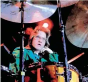  ?? TOBY RANKIN Globe Photos/Zuma Press/TNS file ?? Drummer Robbie Bachman performs with Bachman-Turner Overdrive in Long Beach, California, in 1974.