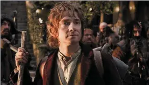  ??  ?? Martin Freeman as Bilbo Baggins in TheHobbit:AnUnexpect­edJourney (Saturday, Channel 4, 6.45p.m.)