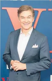  ?? LEV RADIN/SIPA USA 2019 ?? Dr. Mehmet Oz is in the first week of a two-week stint as a guest host on “Jeopardy!”