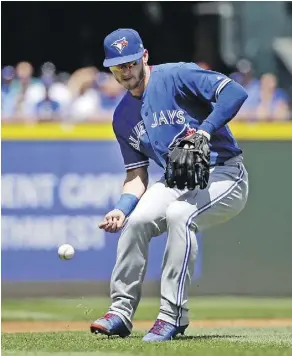  ?? ELAINE THOMPSON/THE ASSOCIATED PRESS ?? The Jays say they want to be competitiv­e next season, and they’ll need Josh Donaldson to do that.