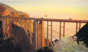  ?? Photo by reverie_rambler, Creative Commons ?? Take a quintessen­tial California roadtrip along Highway 1 and over the iconic Bixby Creek Bridge.