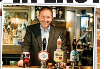  ??  ?? Trouble’s brewing: Greene King chief executive Nick Mackenzie