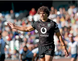  ?? GETTY IMAGES ?? Chanel HarrisTavi­ta’s season for the Warriors could be over after picking up a pectoral injury in yesterday’s loss to the Storm.