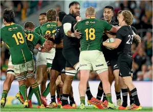  ?? GETTY IMAGES ?? Set piece, making stronger starts, and embracing the pressure will all be crucial if the All Blacks are to knock over the Boks in South Africa, starting with the first test this Sunday.