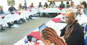  ?? ?? Food Agricultur­e Organisati­on delegates and farmers attending the strategy launch for the sustainabl­e developmen­t of the Tilapia value chain in Zimbabwe at a local hotel last week on Friday