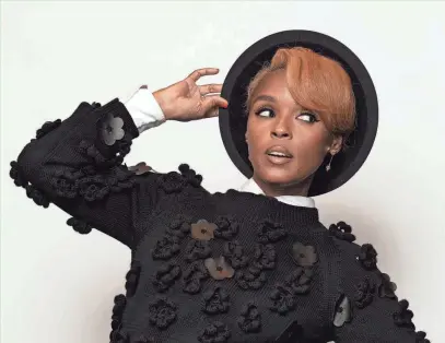  ?? AP ?? Actor-musician Janelle Monáe stars in “Glass Onion: A Knives Out Mystery.”