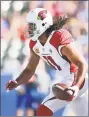  ?? Kelvin Kuo / Associated Press ?? Larry Fitzgerald has been named the recipient of the 2018 Walter Camp Alumni Award.