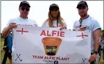  ??  ?? POTTY: Some of Alfie’s Army at Birkdale